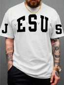 Camiseta Masculina Jesus Vive Moda Evangélica Jovem Camisa 100% Algodão