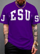 Camiseta Masculina Jesus Vive Moda Evangélica Jovem Camisa 100% Algodão