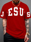 Camiseta Masculina Jesus Vive Moda Evangélica Jovem Camisa 100% Algodão
