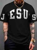 Camiseta Masculina Jesus Vive Moda Evangélica Jovem Camisa 100% Algodão