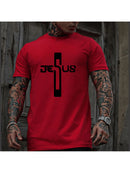 Camiseta Masculina Jesus Cristo Algodão Premium Unissex Lançamento Gospel