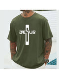 Camiseta Masculina Jesus Cristo Algodão Premium Unissex Lançamento Gospel