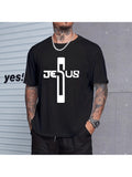 Camiseta Masculina Jesus Cristo Algodão Premium Unissex Lançamento Gospel