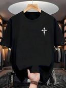 Camiseta Streetwear Unissex 100% Algodão Masculina e Feminina Estampada Isaías Camisa Premium