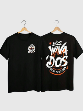 Camisa Aviva-dos Premium Unissex 100% Algodão Streetwear