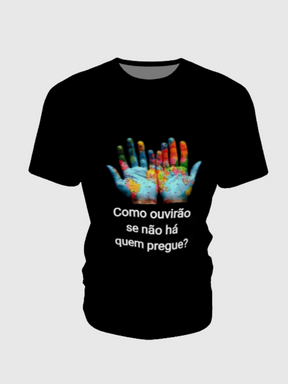 Camiseta Premium Missões 100% Algodão