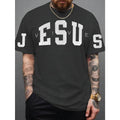 Camiseta Masculina Jesus Vive Moda Evangélica Jovem Camisa 100% Algodão