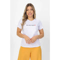 T-Shirt Feminina de Algodão Estampa Cristã Eis-me Aqui - Várias Cores