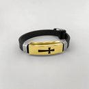 Pulseira Pai Nosso Inox Cirúrgico Prata | Antialérgica