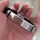 Pulseira Pai Nosso Inox Cirúrgico Prata | Antialérgica